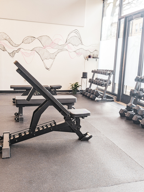 uplift fitness has ample room to teach beginners how to safely do strength training
